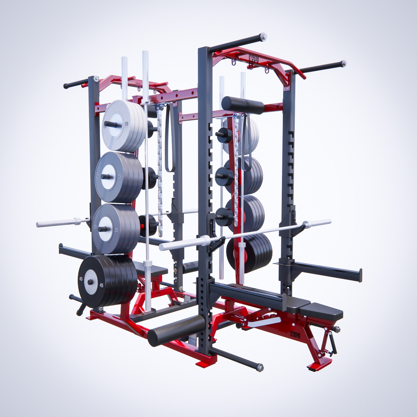 Pro Series Combo Racks Power Lift